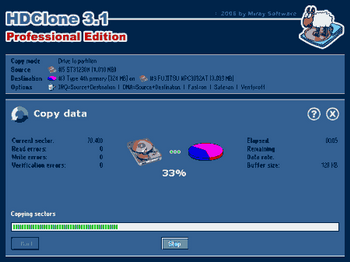 HDClone Free Edition v.3.7.4